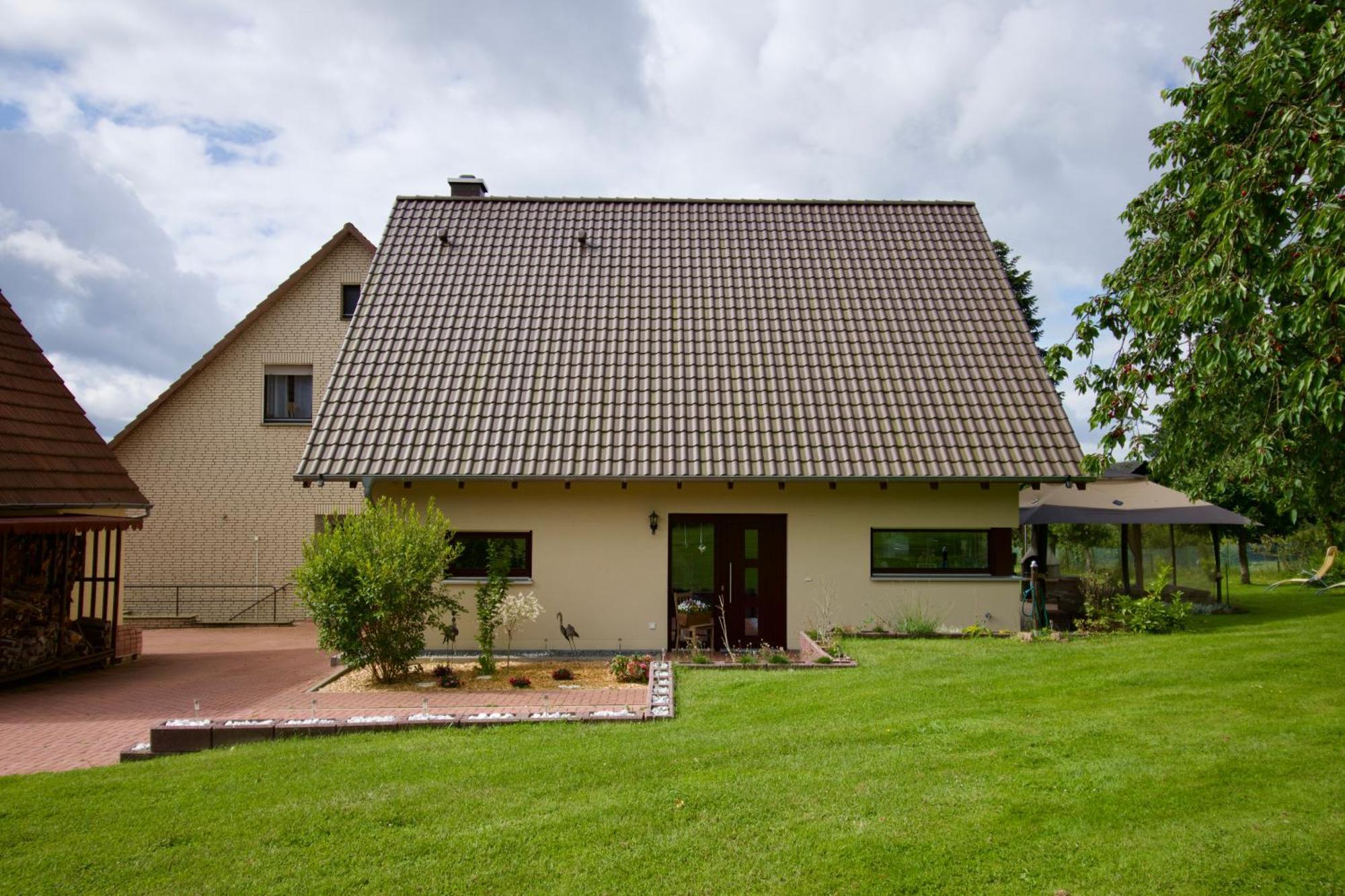 Ferienhaus Plattenberg Bad Oeynhausen Bagian luar foto